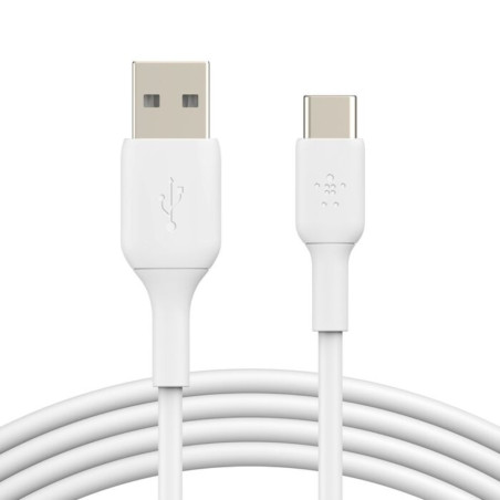Belkin Câble USB-A vers USB-C CAB001BT1MWH – 1 m Blanc