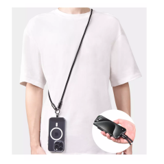 Devia lanyard cable 27W USB-C/Lightning Black
