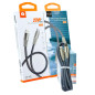 Câble Type-C vers Lightning nylon tressé WUW X202 – 27 W, Noir Câble Type-C vers Lightning nylon tressé WUW X202 – 27 W, Noir