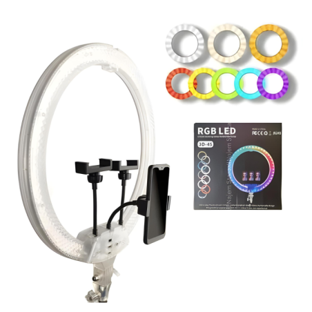 Anneau LED RGB 3D-45 avec Support 46*46CM — ECO · Smarty Par