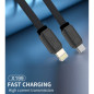 Câble WUW X199 – USB-C vers Lightning 27W Noir Câble WUW X199 – USB-C vers Lightning 27W Noir