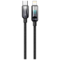 Câble de charge XSSIVE XSS-BRDIG1MCL – USB-C vers Lightning 1 m avec écran
