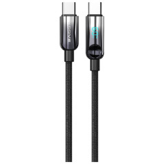 Charging Cable XSSIVE XSS-BRDIG1MCC – USB-C to USB-C 1m with Display