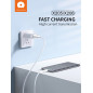 Cable WUW X206 USB-C to Lightning – 20W, White