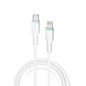 Cable WUW X206 USB-C to Lightning – 20W, White
