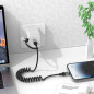 2-in-1 Charging Cable XSSIVE XSS-SC-LCA – Lightning/USB-C and USB-A 1.5m Black