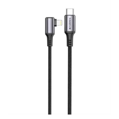 Câble tressé XSSIVE XSS-BR1MCL – USB-C vers Lightning, 30 W, 1 m, 90°