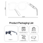 Bluetooth Glasses YESIDO IO41 – HD noise-cancelling calls, stereo sound, IP54 Bluetooth Glasses YESIDO IO41 – HD noise-cancelling calls, stereo sound, IP54