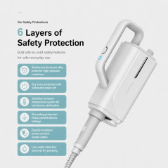 ECO HD-QJ206 steam cleaner 1400W 370ml