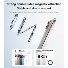 YESIDO C229 Phone Holder Strong Magnet Black