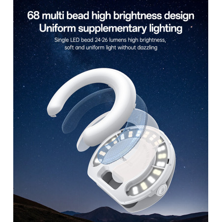 Lampe LED portable Yesido DH13 – blanc