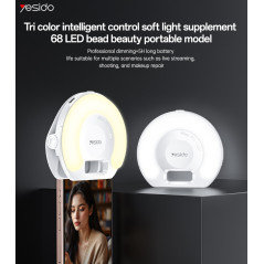 Yesido DH13 Portable LED Lamp White | Smarty