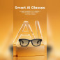 AI Smart Glasses ECO – 8MP Camera 8GB 1080p