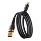 USB to USB-C Cable Benks PowerWeave PD – 66W, 1m, Black USB to USB-C Cable Benks PowerWeave PD – 66W, 1m, Black
