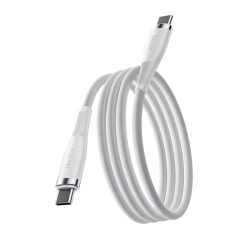 Câble USB-C Benks PowerWeave 100W blanc | Smarty