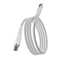 Câble USB-C vers USB-C Benks PowerWeave PD – 100 W, 1 m, blanc