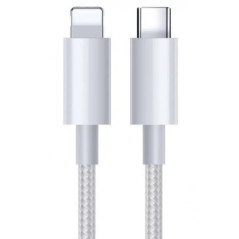 Benks USB-C to Lightning cable 2 m white | Smarty
