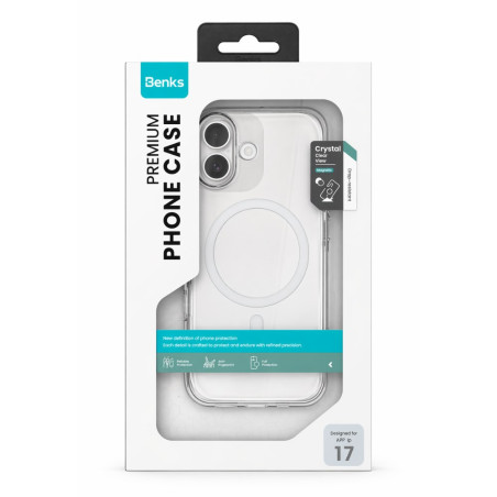 Magnetic Case Benks Crystal – Clear for iPhone