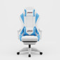 Chaise gaming ergonomique ECO – vérin gaz classe 4, antiexplosion, repose-pieds Chaise gaming ergonomique ECO – vérin gaz classe 4, antiexplosion, repose-pieds