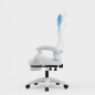 Chaise gaming ergonomique ECO – vérin gaz classe 4, antiexplosion, repose-pieds Chaise gaming ergonomique ECO – vérin gaz classe 4, antiexplosion, repose-pieds