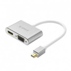 Adaptateur Mini DP / HDMI+VGA ORICO Docking Station (XD-MDFHV4) - Alim