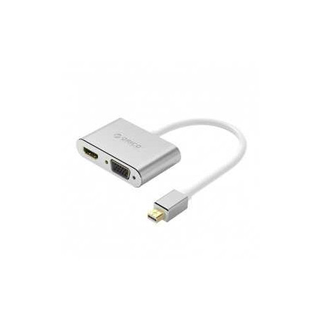 Adaptateur Mini DP / HDMI+VGA ORICO Docking Station (XD-MDFHV4) - Alim