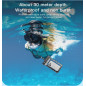 Sac étanche téléphone Yesido WB10 – PVC transparent noir Sac étanche téléphone Yesido WB10 – PVC transparent noir