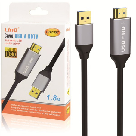 Adapter Cable LinQ HD7397 – USB to HD