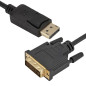 DisplayPort to DVI Cable with IC Chip – 1.8m DisplayPort to DVI Cable with IC Chip – 1.8m