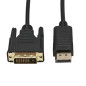 DisplayPort to DVI Cable with IC Chip – 1.8m DisplayPort to DVI Cable with IC Chip – 1.8m