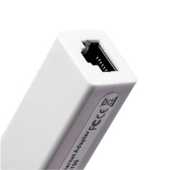 USB 3.0 to RJ45 Gigabit Adapter White | Smarty