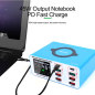 Chargeur multifonction RELIFE RL-304S – 8 ports, 110 W, charge sans fil Chargeur multifonction RELIFE RL-304S – 8 ports, 110 W, charge sans fil