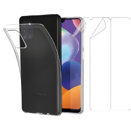 Pack coque + 2 films de protection ESSENTIELB – Samsung Galaxy A31