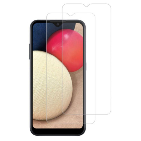 Verres trempés ESSENTIELB Samsung Galaxy A02s/A03s – Lot de 2