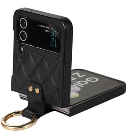 Coque de protection ECO pour Oppo Find N3 Flip – Noir effet matelassé