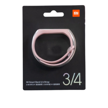 Xiaomi Bracelet de montre Mi Smart Band 3/4 – Rose