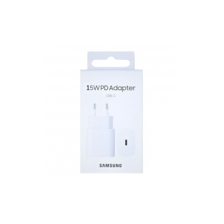Adaptateur Secteur USB Type-C Samsung 15W Bla | Smarty Paris
