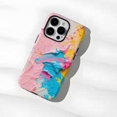 Magnetic double-layer ECO case oil painting | Smarty