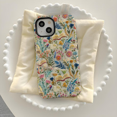 Magnetic double-layer ECO embroidery case | Smarty