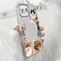 Silicone Mirror Case ECO – Cat Image for iPhone