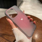 Coque TPU translucide ECO – Cœur flouté dégradé noir pour iPhone