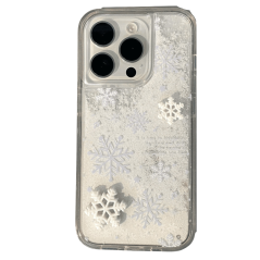 iPhone winter snow liquid sand case | Smarty