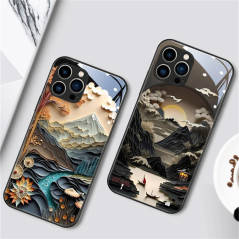 Coque lumineuse iPhone Mont Fuji ECO | Smarty