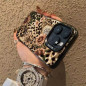 iPhone Case ECO – Floral Leopard, Black iPhone Case ECO – Floral Leopard, Black