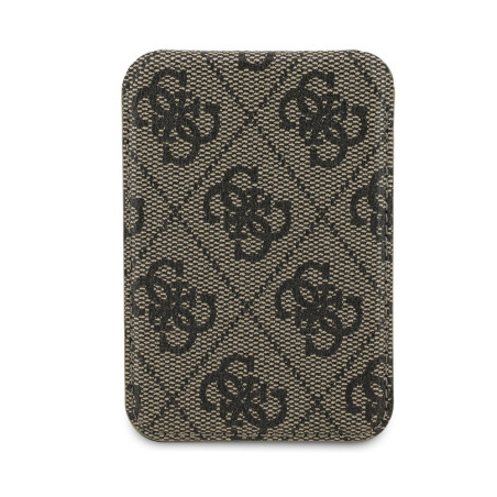 GUESS iPhone Wallet Case GUWMSHG4BLW – 4G PU MagSafe Brown
