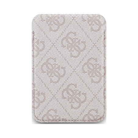 GUESS Wallet Case iPhone 4G GUWMSHG4BLP – pink PU MagSafe