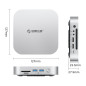 Docking Station ORICO MiniLink – 9-in-1 with M.2 SSD Enclosure for Mac mini 2024 Docking Station ORICO MiniLink – 9-in-1 with M.2 SSD Enclosure for Mac mini 2024