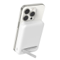 Belkin Batterie externe MagSafe Qi2 BPD007btWH – 8 000 mAh 15 W Blanc Belkin Batterie externe MagSafe Qi2 BPD007btWH – 8 000 mAh 15 W Blanc