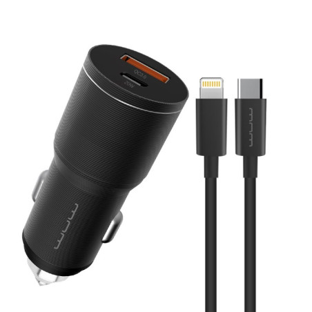 Chargeur auto WUW 18W 20W Lightning | Smarty