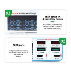 RELIFE RL-304N 6-Port Charger | Smarty